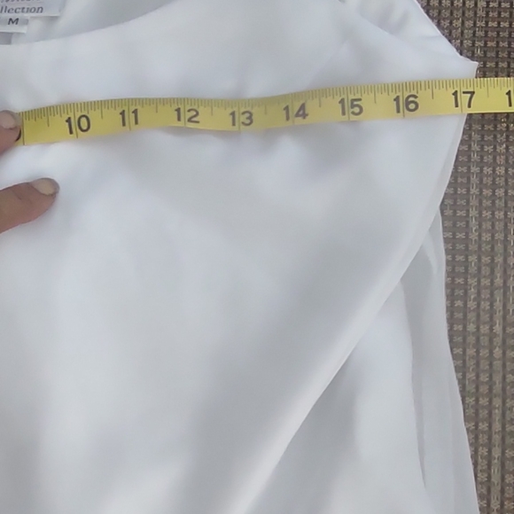 Vintage white summer top medium - Picture 12 of 14